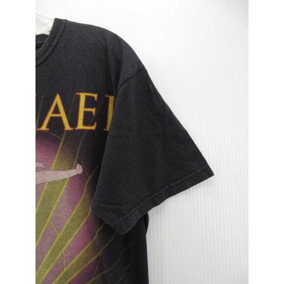 VINTAGE Michael Jackson Shirt Medium Graphic King Of Pop Hanes T Tee - Picture 3 of 10